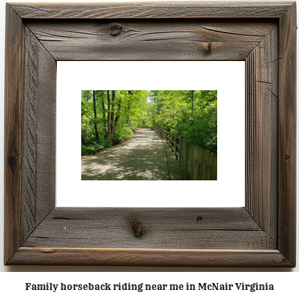 family horseback riding near me in McNair, Virginia